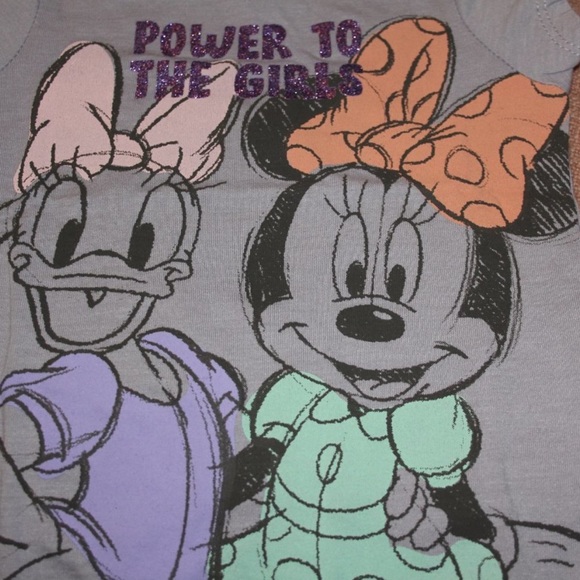 Girl Power Disney's Minnie and Daisy Hug Graphic Tee - Picture 1 of 5